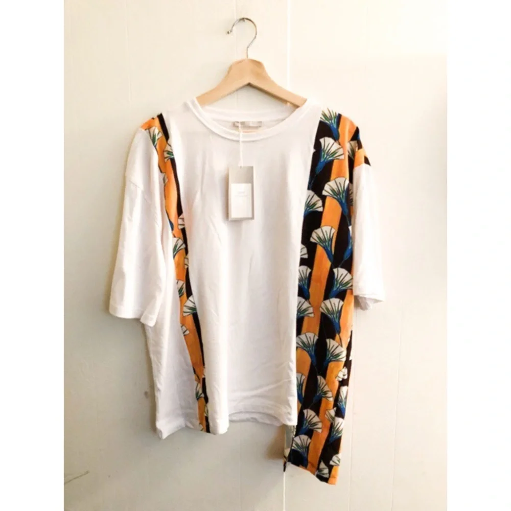 Zara Women's White Floral Top SzM - Picture 6 of 8